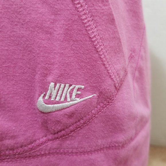 Nike top Medium hooded v-neck kangaroo pocket athleisure athletic lounge - Picture 7 of 13